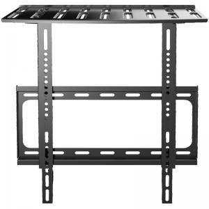China ISO9001 2008 Certified Chrome Plated Mild Steel Television Set Top Box Holder Bracket on sale