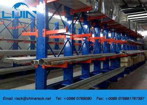China Multi Levels Cantilever Storage Racks Long Life Span Strong Safe Structure wholesale