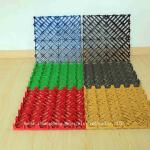 3.9mm Plastic Permeable Floor / Car Wash Grille Floor / Bathroom Plastic Floor