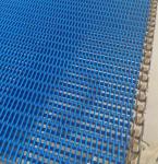 Flexible Plastic Slat Chain Conveyor Belt Heavy Duty Top Plate Modular Belt