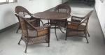 5pcs rattan sofa set.