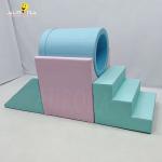 Pastel Baby Soft Play Climbing Blocks For Party Rental Custom Soft Play