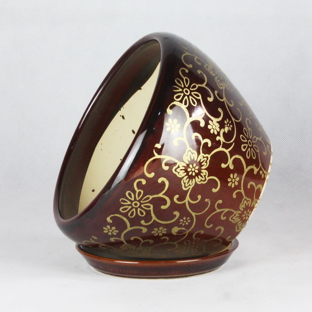 Contemporary Ceramic Pots For Artificial Plants And Greenery Low Maintenance Decor