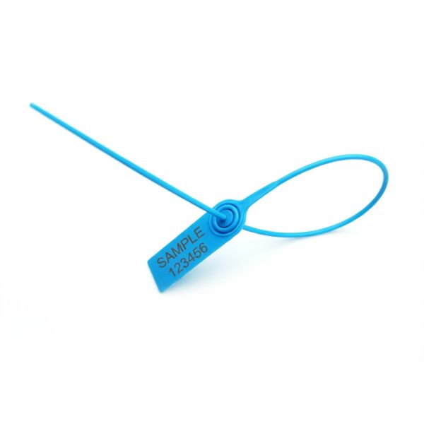 US-PS350C 350 mm Length Plastic Security Seal with 202N Tensile Strength and PP Stainless Steel Material for Bank Cargo Truck