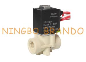 China Npt 1/4&quot; Small Plastic Solenoid Air Valves Reverse Osmosis System 12v wholesale