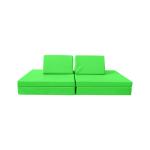 6 Piece Microsuede Foam Soft Play Couch No Inner Liner For Creative Kids