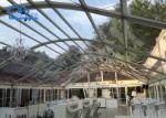 PVC Clear Top Arcum Tents For Restaurant Wedding Multipurpose Top Wedding Tents