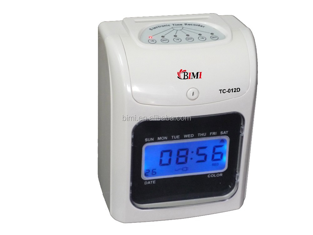 Upgrade Your Bimi Comet Time Recorder with Bimi Time Clock Ribbons in Two Colors