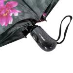 21 Inch Stain Fabric Ladys Auto Open And Close Umbrella With Flower Design