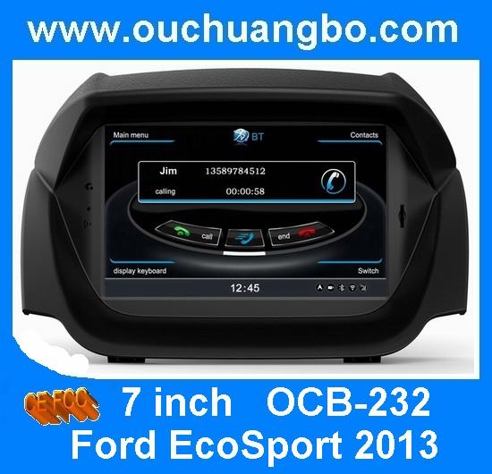 Ouchuangbo S100 Platform for Ford EcoSport 2013 Car Sat Navi DVD Radio 3G Wifi