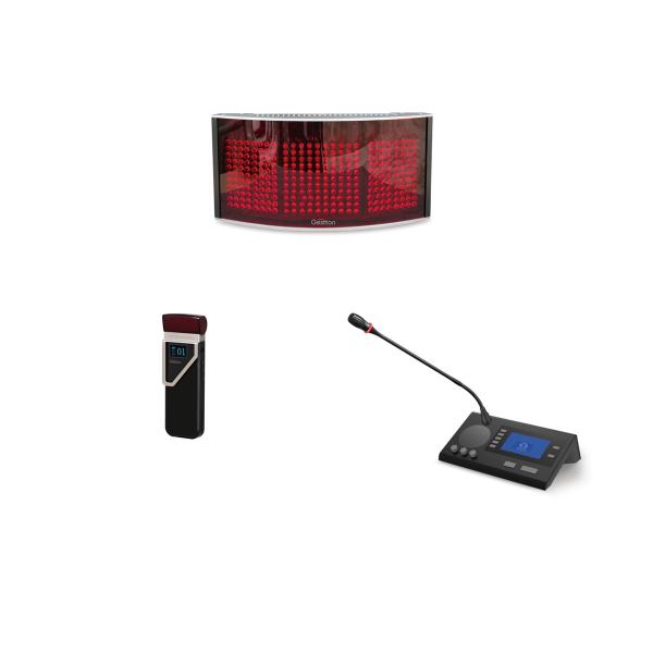 100Hz-10KHz Simultaneous Interpretation System 483*323*90mm Anti Interferencefro