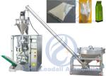 VFFS Powder Pouch Packing Machine For Wheat Maize Corn Flour Stable Running