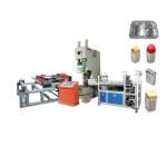 2500mm*1300mm*1600mm Aluminum Foil Container Making Machine for Airline Food