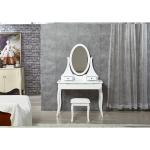 0.082m3 12mm MDF One Cabinet Dressing Table With Four Departments
