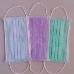 Antibacterial 3 Ply Nonwoven Face Mask 17.5*9.5cm