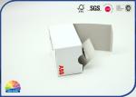 White Custom Printed Paper Foldable Gift Box Design Special Cosmetics Product