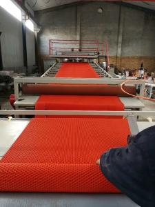 China 1220mm Width Car Mat Making Machine 90KW For Plastic Car Cushion Coil Mat wholesale