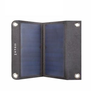 China Mini Foldable Portable 14W 5V Charger Solar Cell Panel wholesale