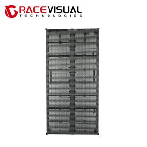 China High-brightness Transparent P3.9-7.8 Led Display Screen For Commercial Advertising Glass Curtains Exhibitions Wall Displays wholesale