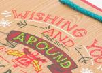 Exquisite Luxury Christmas Packaging 350gsm Coated Paper Eco - Friendly