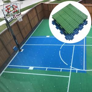China Weatherproof PVC Interlocking Floor Tiles 7.5Lbs Shock Absorbing Interlocking Tiles wholesale