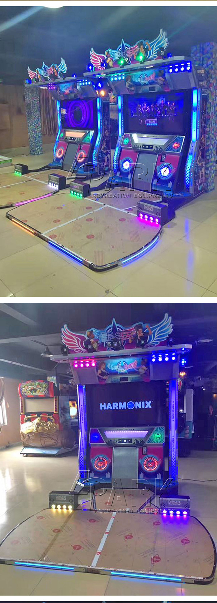 Amusement Game Machines Dancing Entertainment 55" Dance Central 3 Arcade Video Games