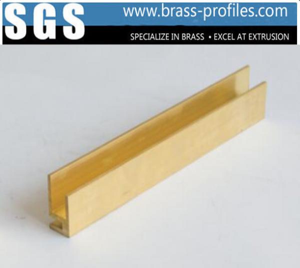 Quality C3800 C3604 4 ft Brass Profiles U Shaped Metal Brackets Channel for sale