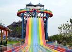 Side - By - Side Speed Anti - Fade Adult Water Slide