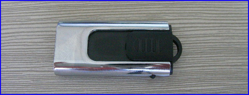 Curved Sliding Key Storage 16GB Thumbdrive Flash Memory Stick