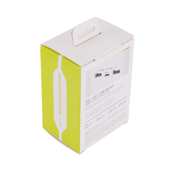 OEM ODM Consumer Electronics Packaging , Mobile Charger Packaging Box Manufacturers