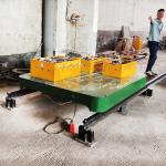 Heavy Load 12 Ton Industrial Transfer Cart DC Motor Electric Battery