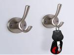 Simle Modern Cap Holder Brushed Brass Bag Holder Zinc Cloth Hook Bathroom