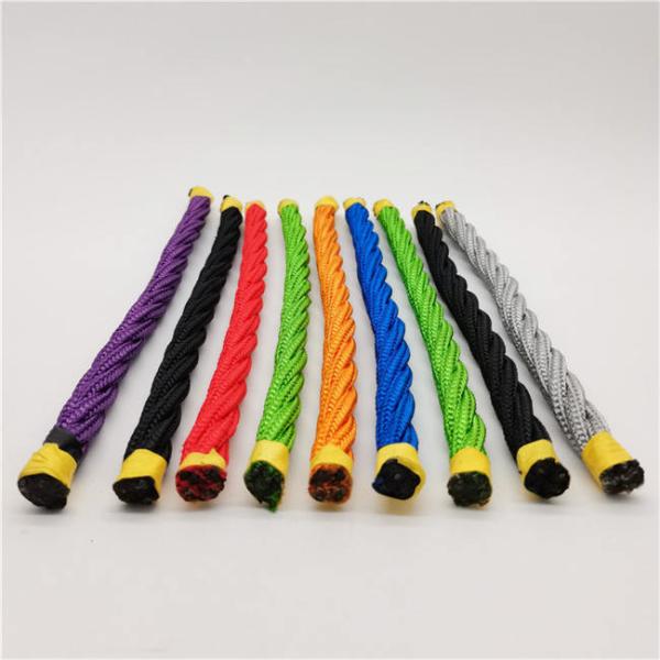 Customized Polyester Combination Rope 12mm - 20mm Playground Steel Core Wire
