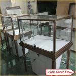 Modern luxury jewelery showcase display cabinet,jewelery counters,led light