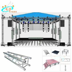 China Indoor Aluminum Roof System Truss 200x200mm Customized Size wholesale
