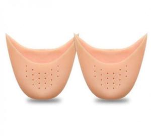 China Ballet Shoe Foot Pads,Highly breathable ballet pointe shoes wear foot care dancing gel silicone toe pads wholesale