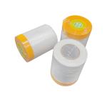 Pre Taped Masking Film Floor Paint Shield Moving Protective Car Plastic
