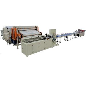 China Fully Automatic Toilet Paper Band Saw Making Machine Production Line wholesale