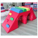 Customized Soft Play Rental Equipment Climbing Slide Play Colorful Foam Blocks