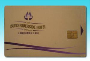 China SLE4442 Contact chip hotel door cards wholesale