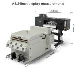 60CM 4 Heads DTF Inkjet Set Heat Transfer T-Shirt Printing Machine with I3200