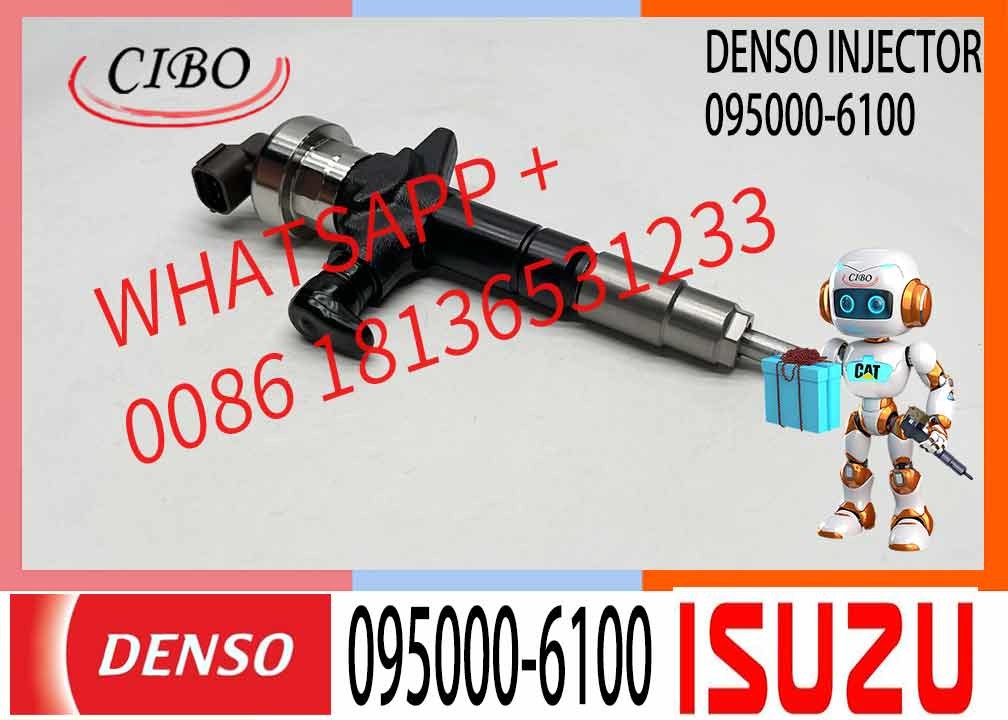 Diesel Fuel Injector 8-98055862-3 8-98055862-2 8-98011604-0 8-98055862-0 095000-6100 for Isuzu D-Max 3.0L 4JJ1