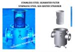 STAINLESS STEEL SEAWATER FILTER FOR FRESH WATER PUMP INLET FH-AS125S CB / T497