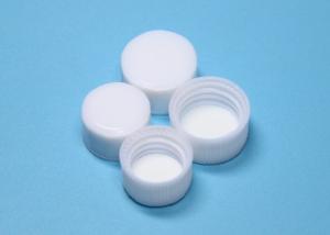 China 13mm White Threaded Plastic Cover Caps PP Material For Screw Bottle wholesale