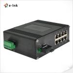 60W bt Industrial 8-Port 10/100/1000T 802.3at PoE + 1-Port 100/1000Base-X
