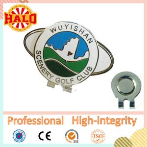 China Bulk Popular Custom Photo Personalized Golf Ball Marker Hat Clip wholesale
