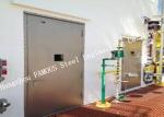 Customized Modern Industrial Steel Framed Sliding Blast Doors Explosion