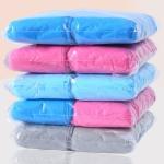 pink Non Slip Thin 3gsm 40gsm Non Woven Shoe Covers