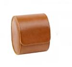 PU Leather Wrist Watch Packaging Box Custom Logo 3.9*3.2*2.7 in