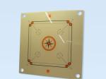 Silkscreen Printing Tempered Window Glass , Safety Tempered Glass